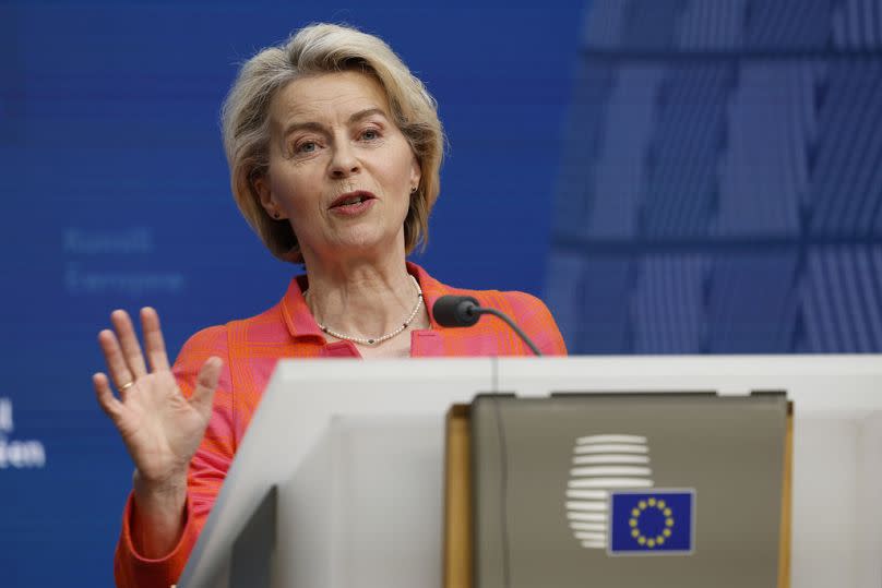 Ursula von der Leyen.