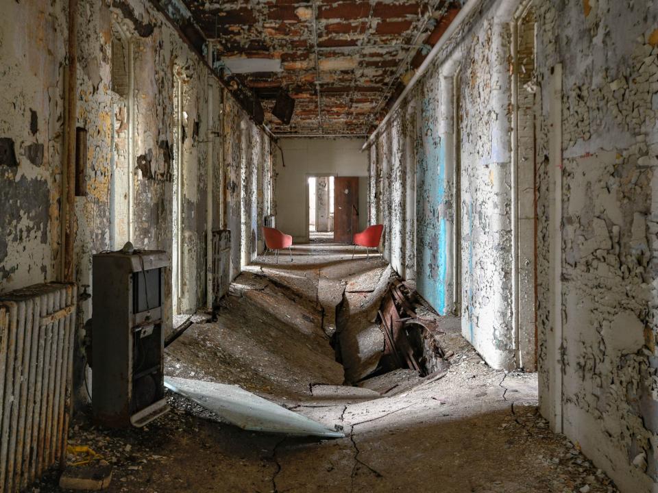 Abandoned Willard Asylum, New York.