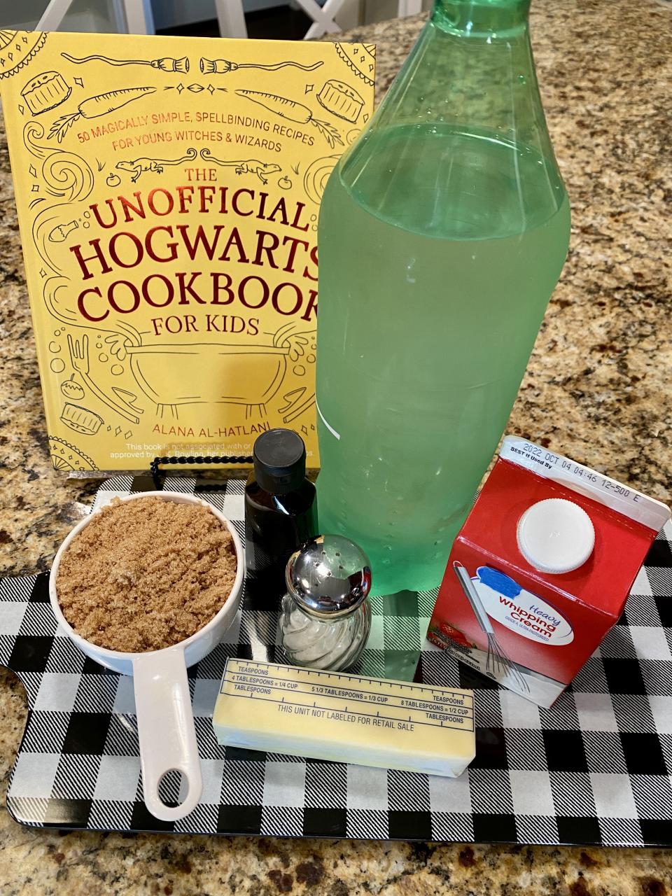 A few simple ingredients amounted to an amazing Butterbeer-inspired treat for my family. (Photo: Sarah Gilliland)