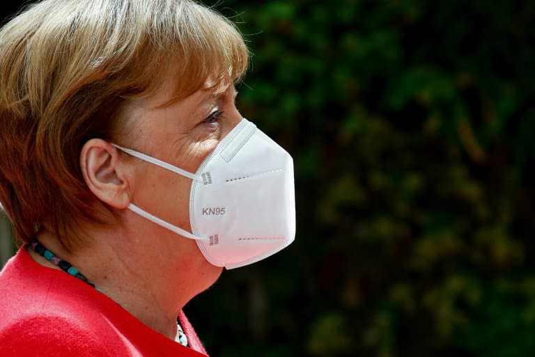 Angela Merkel a annoncé que l'aération allait devenir un nouveau geste barrière contre le Covid-19. - FRANCOIS LENOIR © 2019 AFP