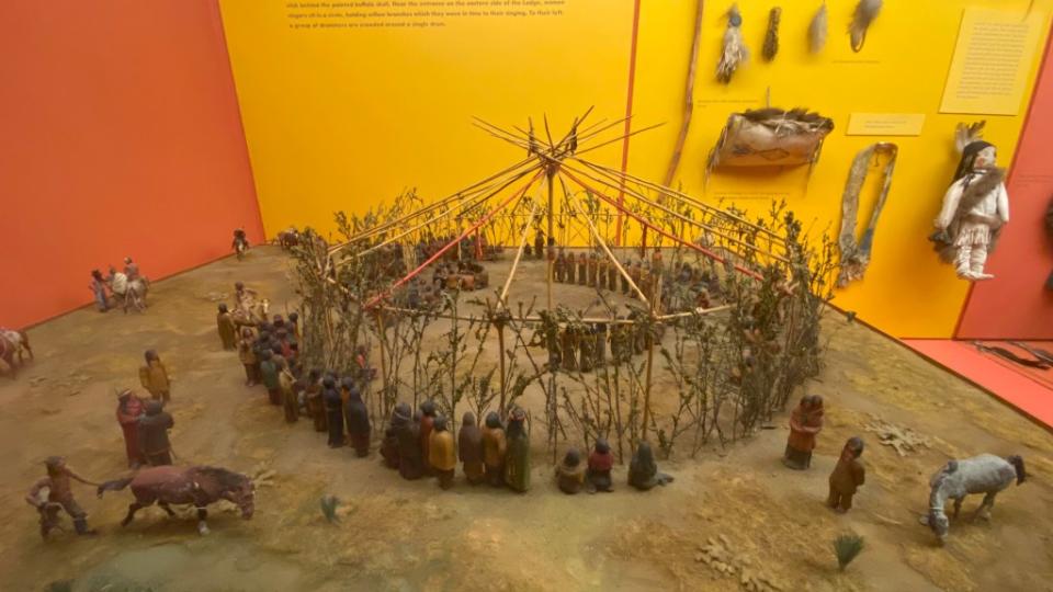 The displays also included dioramas portraying Native American life, and items such as dolls. J. Messerschmidt for NY Post