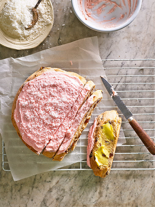 Sometimes the simplest treats are the best. One slice of this and you’ll be reminiscing about the good old days. <br><br>Click here for <span>Boston bun recipe</span>