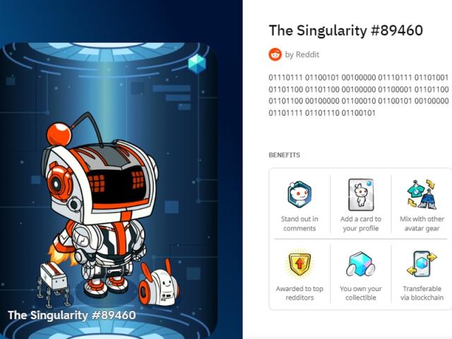 Reddit Launches NFT-Based Marketplace Featuring Collectible Avatars