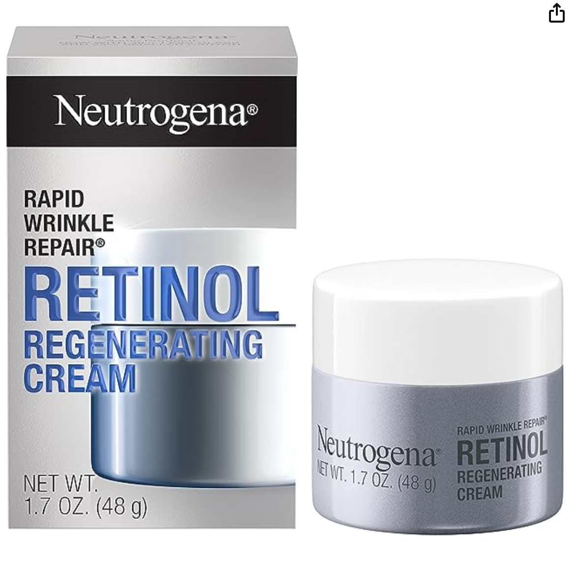 <p><a href="https://www.amazon.com/Neutrogena-Wrinkle-Retinol-Anti-Wrinkle-Regenerating/dp/B01HOHBS6G?tag=syn-yahoo-20&ascsubtag=%5Bartid%7C10050.a.60571971%5Bsrc%7Cyahoo-us" rel="nofollow noopener" target="_blank" data-ylk="slk:Shop Now;elm:context_link;itc:0;sec:content-canvas" class="link rapid-noclick-resp">Shop Now</a></p><p>Rapid Wrinkle Repair Retinol Face Moisturizer</p><p>Amazon</p><p>$21.94</p><span class="copyright">Amazon Prime</span>