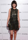 Dawn O'Porter looked pretty in metallic florals.