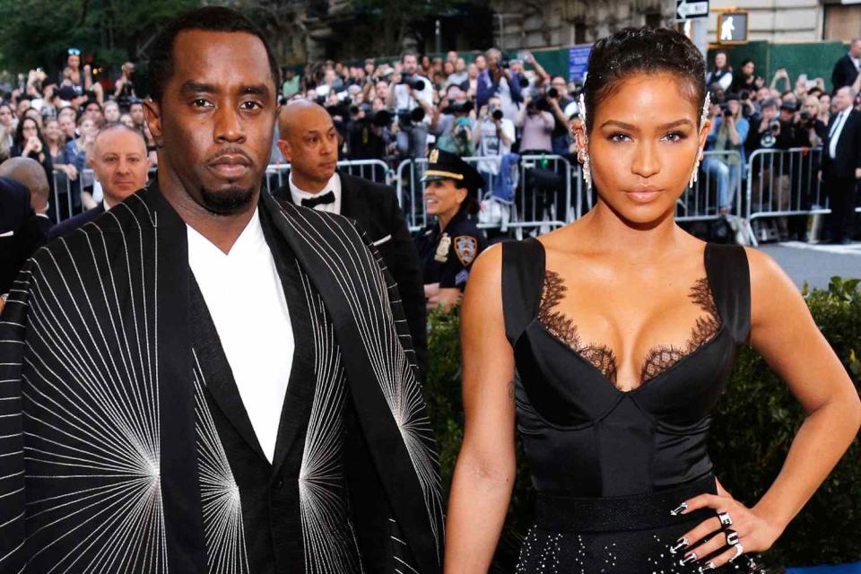 <p>Jackson Lee/FilmMagic</p> P. Diddy and Cassie, May 2017