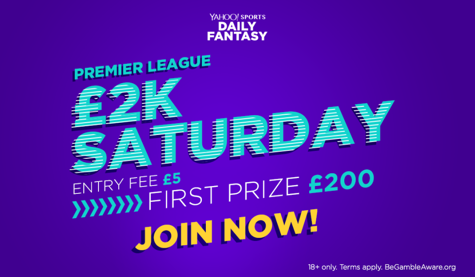 Win £250 using your <strong>fantasy football</strong> knowledge <a href="http://bit.ly/2InN42h" rel="nofollow noopener" target="_blank" data-ylk="slk:here;elm:context_link;itc:0;sec:content-canvas" class="link ">here</a>!