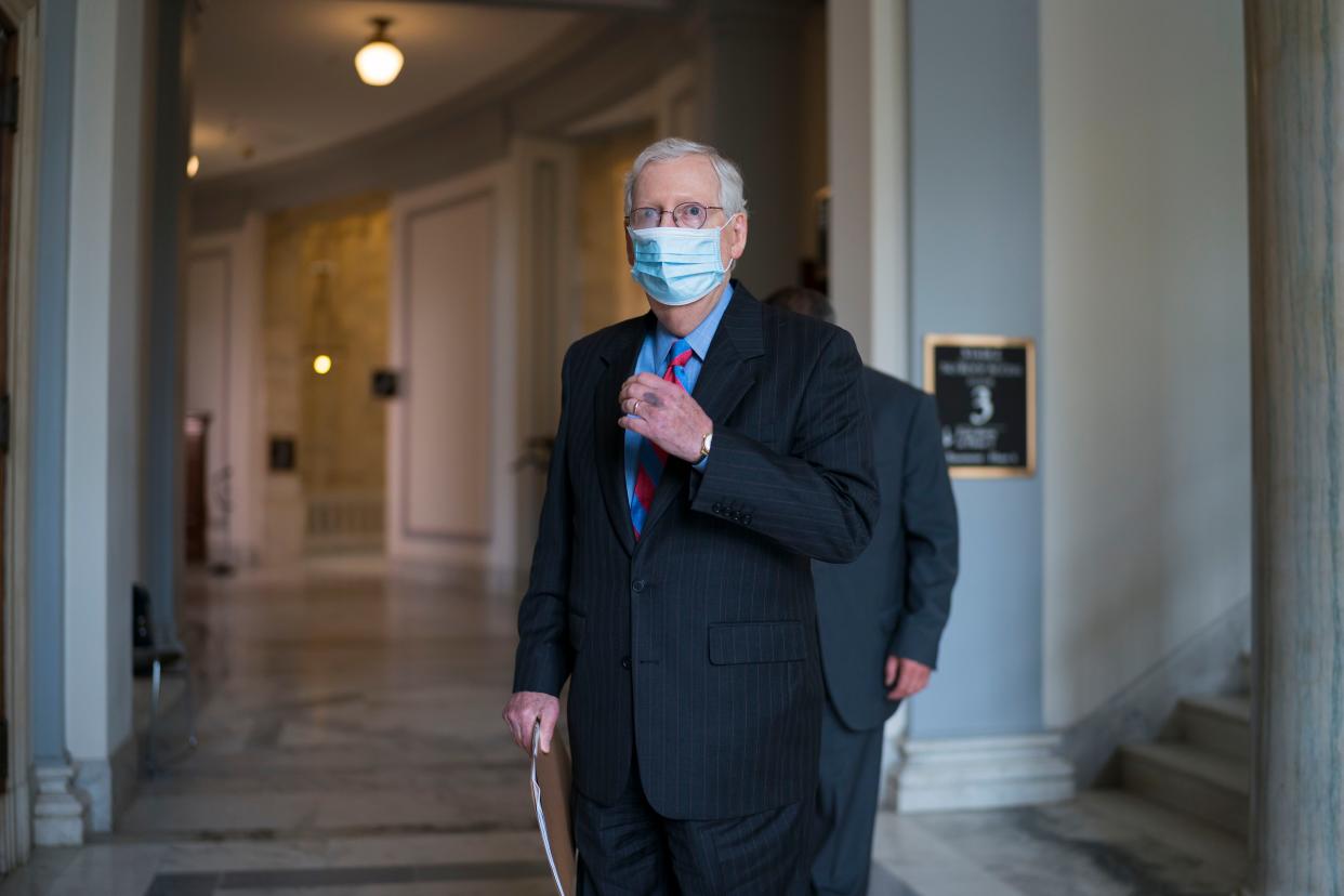 Senate Minority Leader Mitch McConnell, R-Ky.