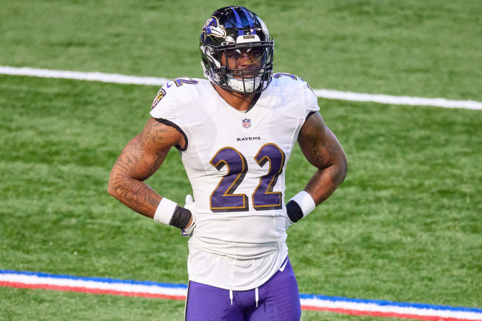 Baltimore Ravens cornerback Jimmy Smith