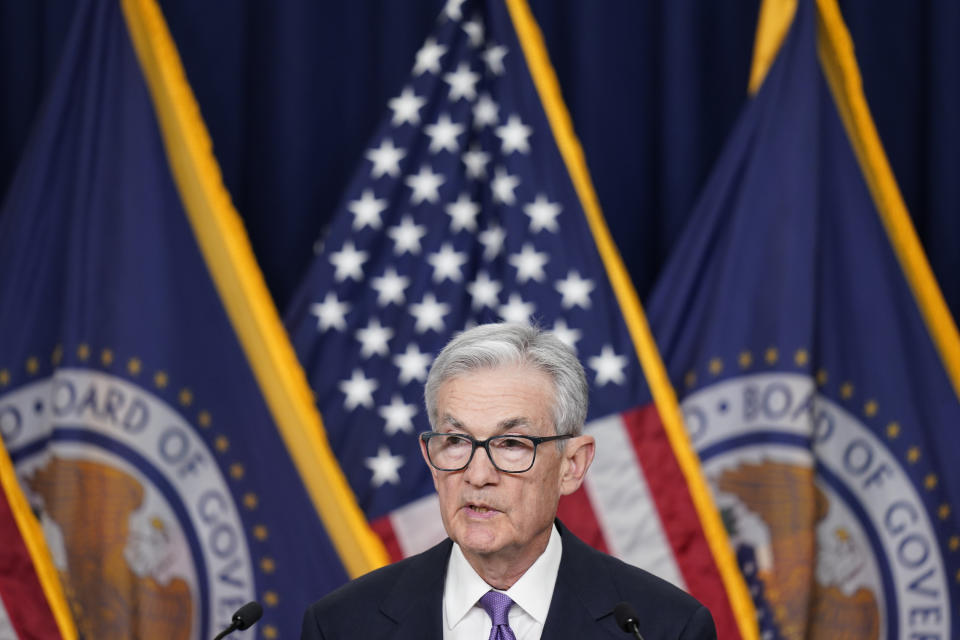 El presidente de la Reserva Federal de EEUU, Jerome Powell, en Washington el 13 de diciembre de 2023. (Foto AP /Alex Brandon)