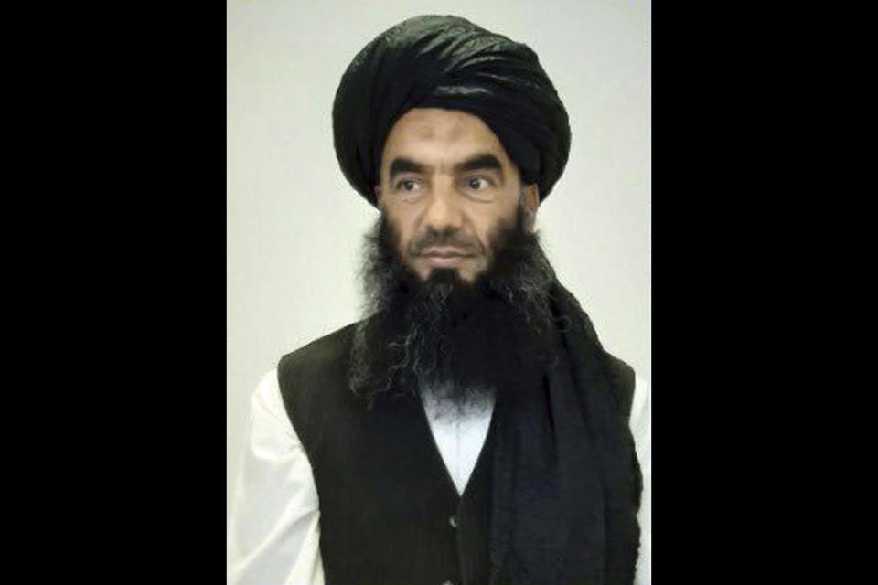 This undated photo released by the Taliban Interior Ministry on Sunday Feb. 11, 2024, shows Afghan prisoner Abdul Zahir Saber. Two Afghan prisoners who were held in U.S. custody for more than 13 years at the Guantanamo Bay detention center after 2002 were released from house arrest in Oman, a Taliban spokesman said Sunday Feb. 11, 2024. Abdul Zahir Saber and Abdul Karim were released as a result of the efforts made by the Islamic Emirate of Afghanistan, Taliban interior ministry spokesman Abdul Mateen Qani said. (Taliban Interior Ministry via AP)