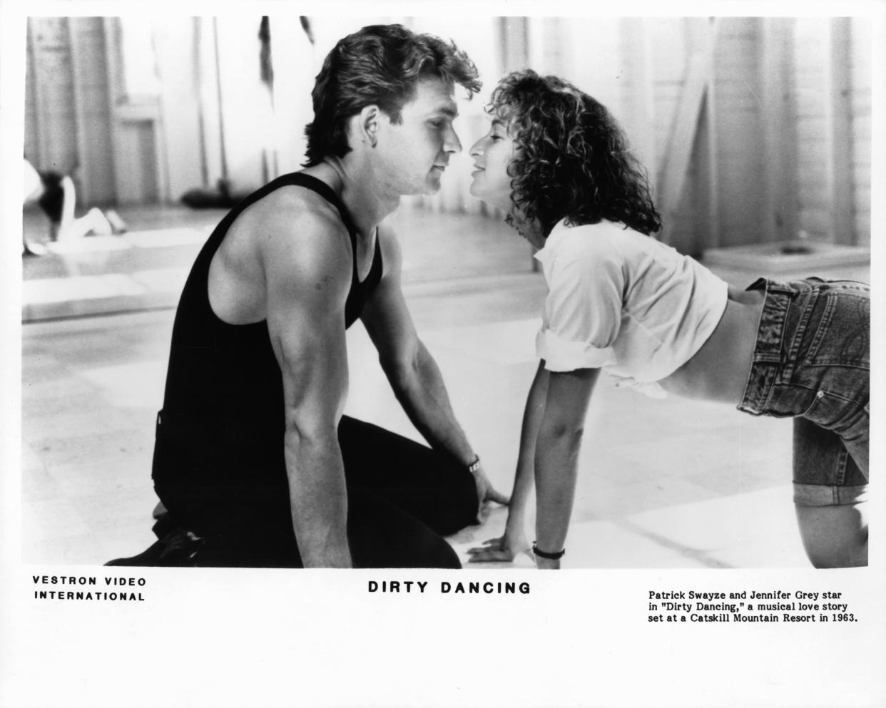 Patrick Swayze y Jennifer Grey en una escena de 'Dirty Dancing', 1987. (Photo by Vestron/Getty Images)