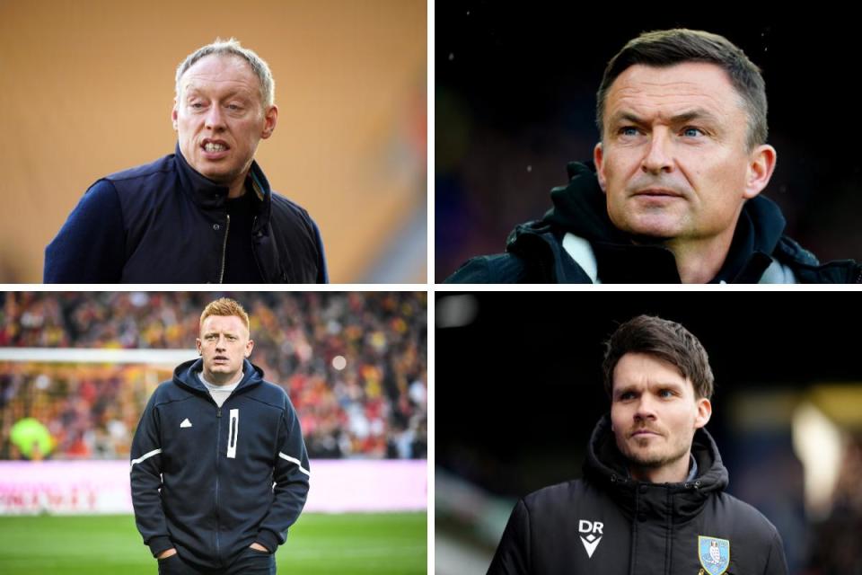 Steve Cooper, Paul Heckingbottom, Will Still and Danny Rohl <i>(Image: .)</i>