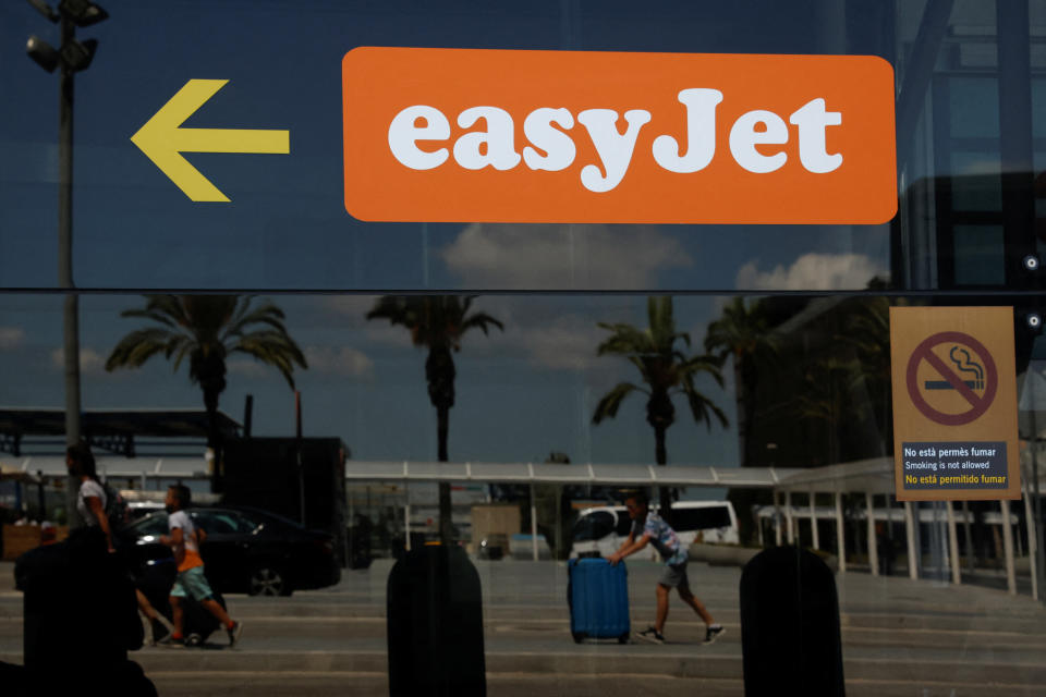 EasyJet has been grappling with an industry-wide shortage of workers, which forced it to delay or cancel thousands of flights over the key summer holiday period. Photo: Reuters/Albert Gea