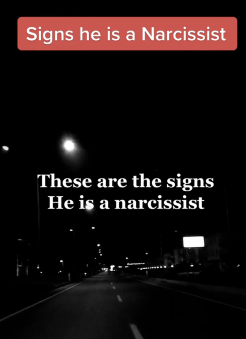 signs he's a narcissist