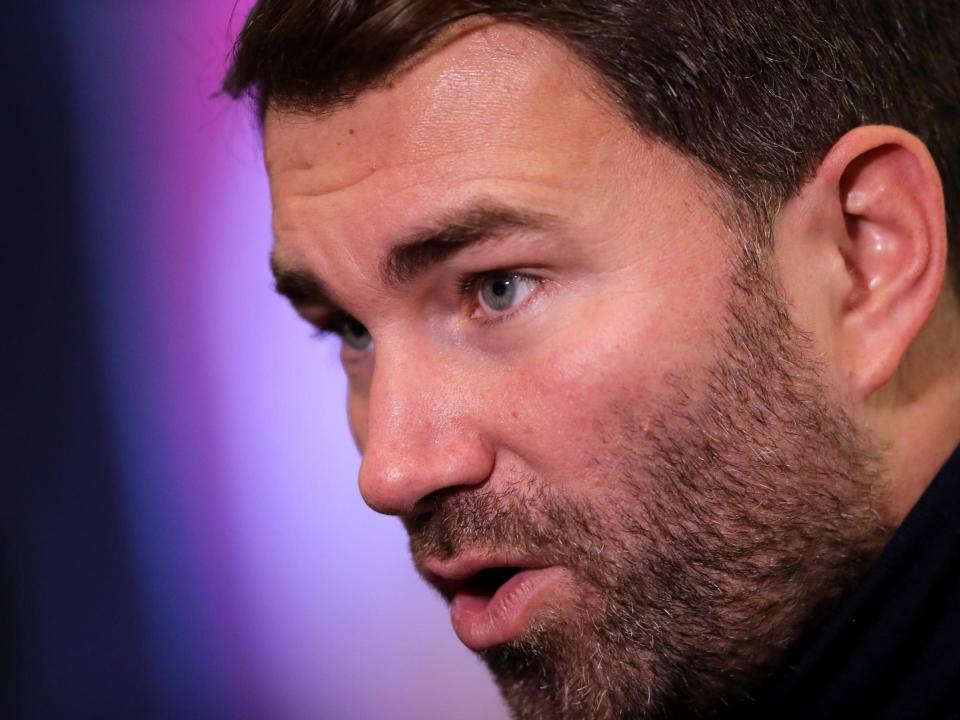 Eddie Hearn tearfully admitted that the sport must do more to protect boxersGetty