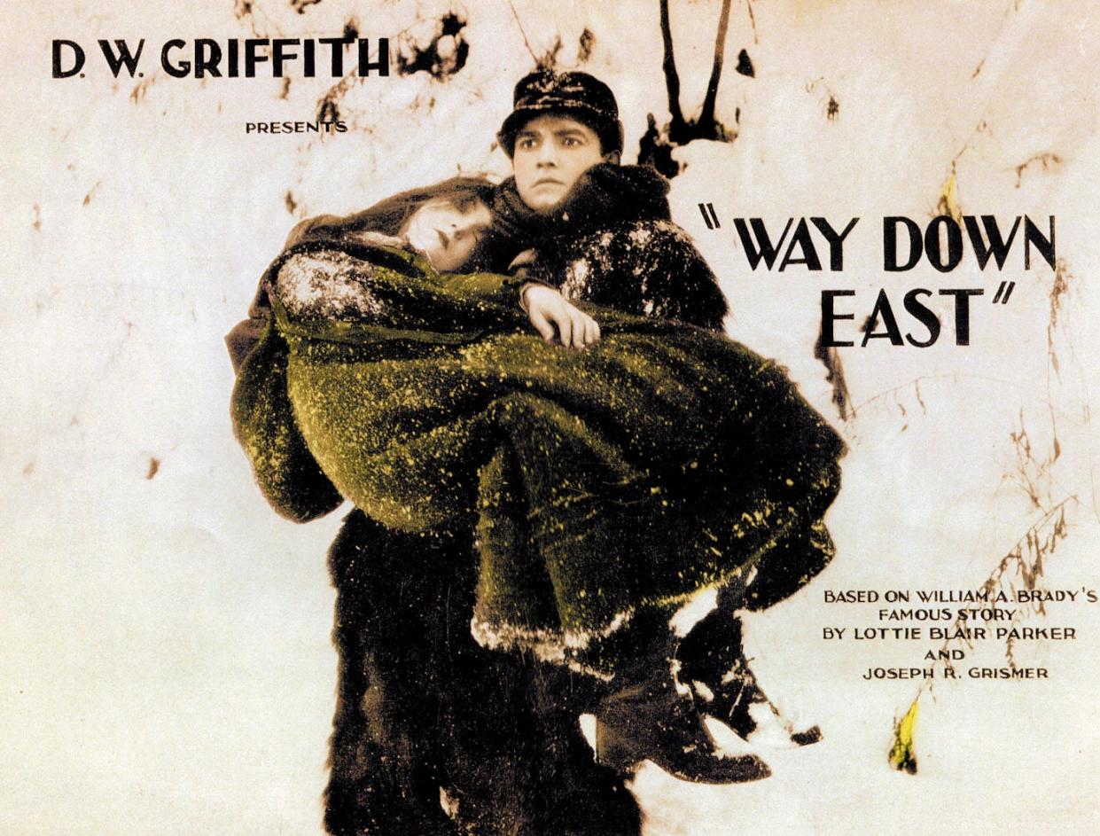 D.W. Griffith presents "Way Down East."