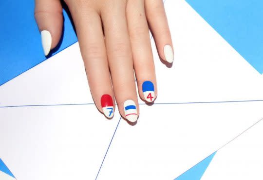 Don't let your nails go unnoticed this 4th of July. (All photo: Courtesy of Jin Soon Choi)