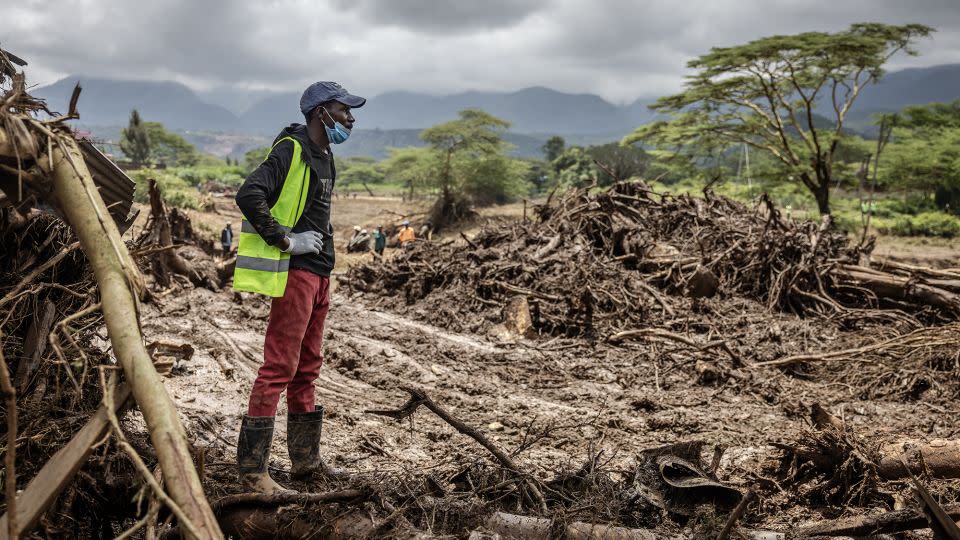 The death toll from a mudslide in Mai Mahiu stood at 50 on Thursday. - Luis Tato/AFP/Getty Images
