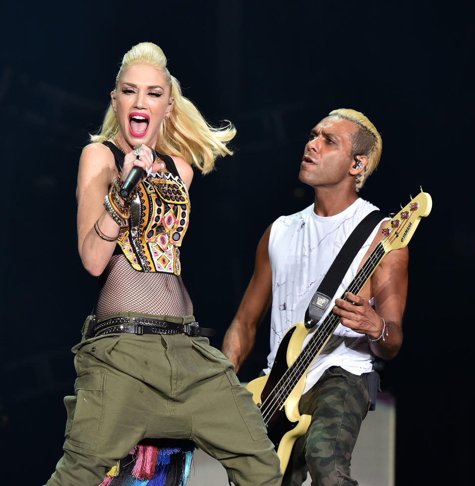 Gwen Stefani and Tony Kanal