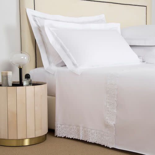 <p><strong>Frette</strong></p><p>frette.com</p><p><strong>$2600.00</strong></p><p><a href="https://go.redirectingat.com?id=74968X1596630&url=https%3A%2F%2Fwww.frette.com%2Fen_US%2Fornate-medallion-lace-sheet-set.html&sref=https%3A%2F%2Fwww.harpersbazaar.com%2Ffashion%2Ftrends%2Fg32884283%2Fbest-egyptian-cotton-sheets%2F" rel="nofollow noopener" target="_blank" data-ylk="slk:Shop Now;elm:context_link;itc:0;sec:content-canvas" class="link ">Shop Now</a></p><p>For when you're feeling something cotton and a little fancy...</p>