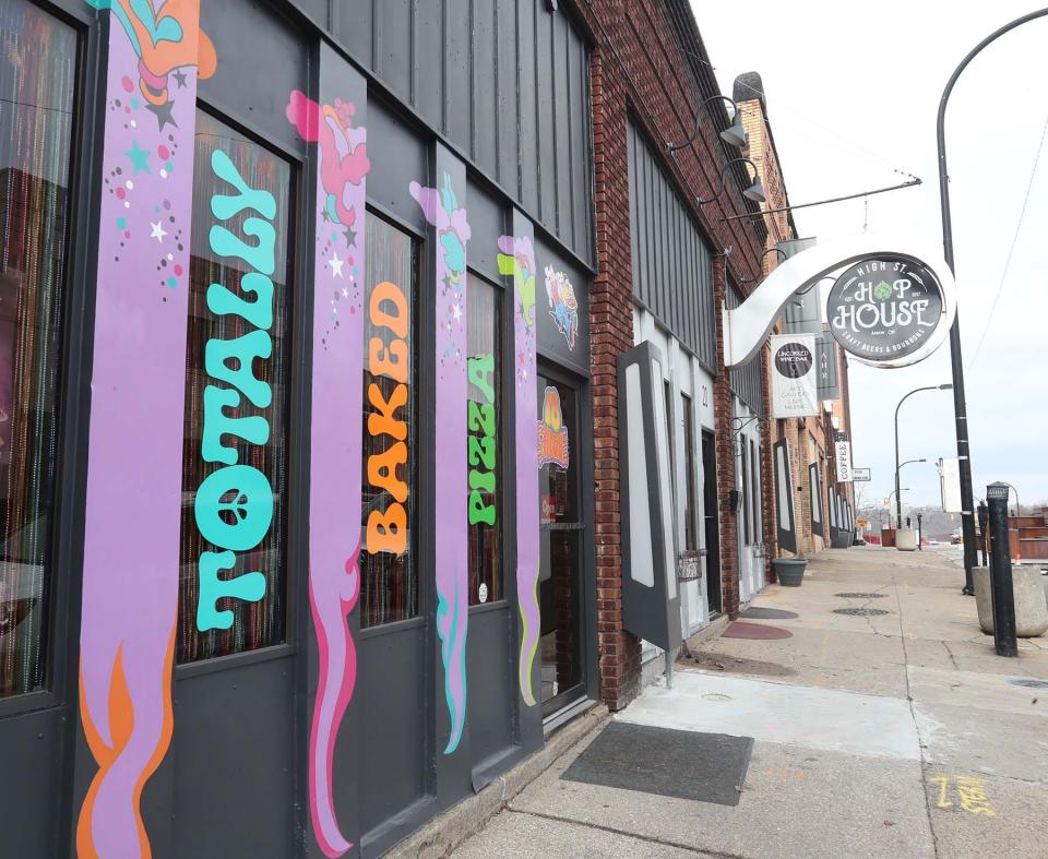 North High Street in Akron has a lot to offer. There's Totally Baked Pizza, along with the Hop House, Uncorked Wine Bar, Akron Coffee Roasters and the Nightlight Cinema.