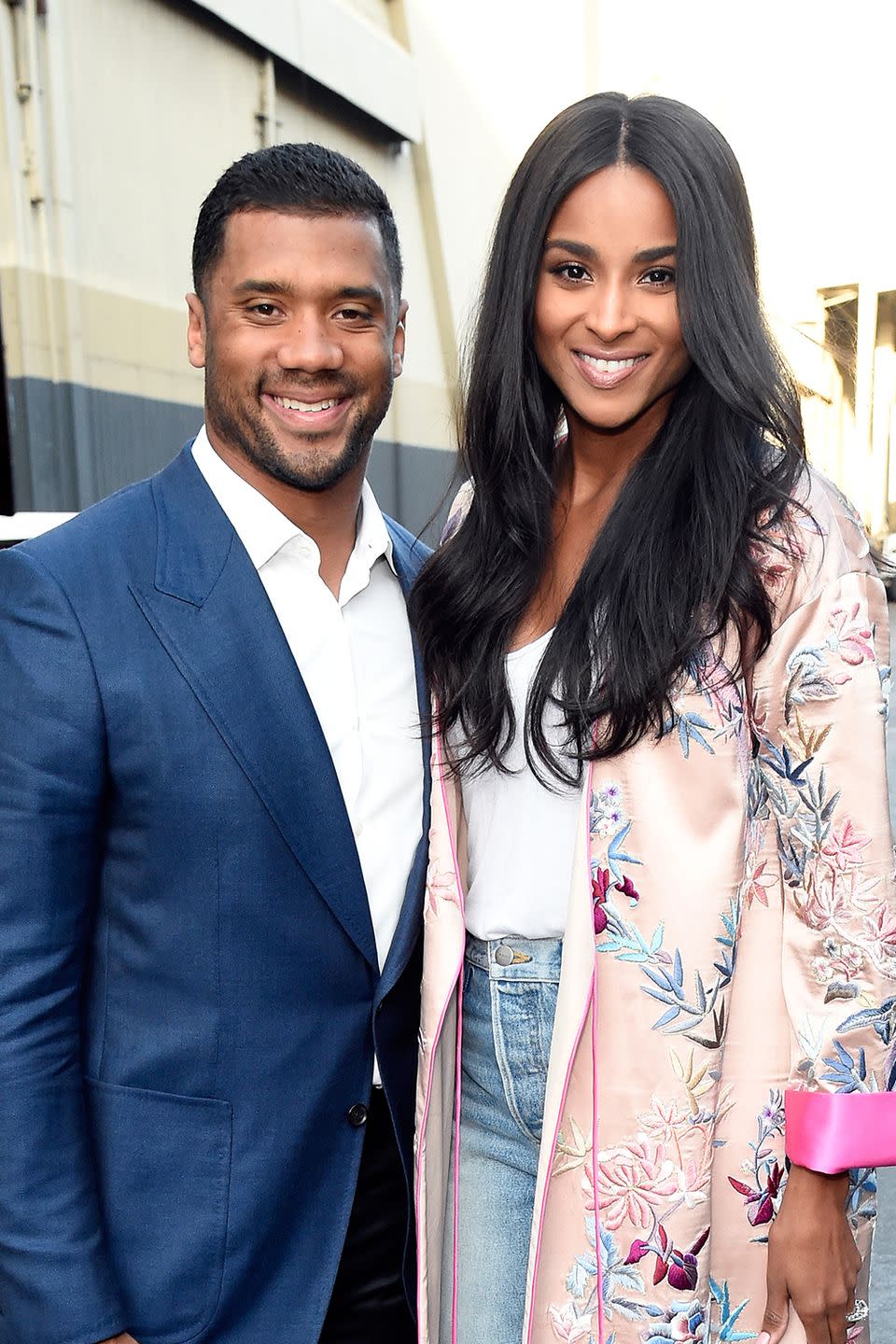 Ciara and Russell Wilson