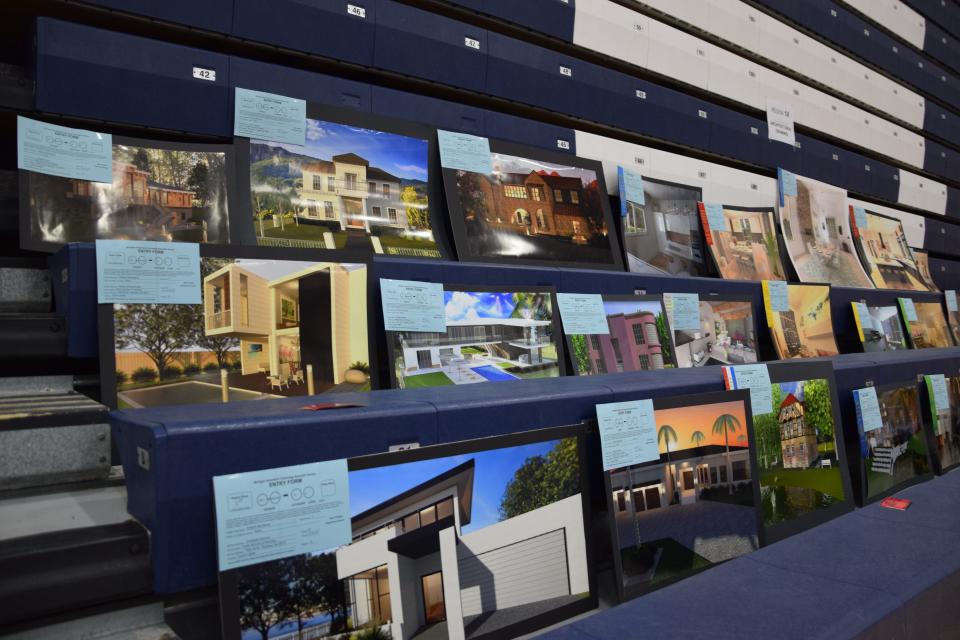 The external renderings at the regional MITES competition hosted at Petoskey High School on May 5.