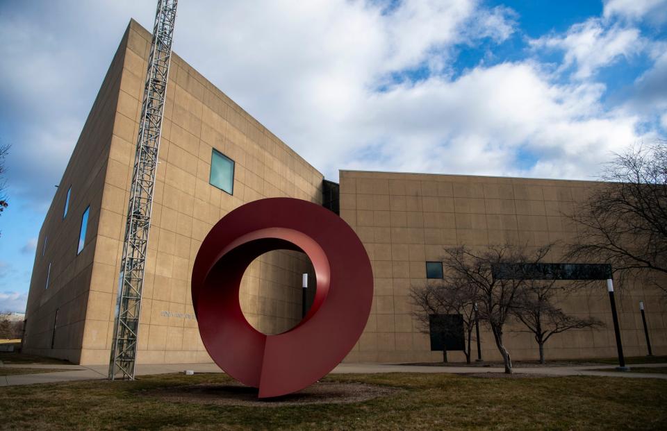 The Eskenazi Museum of Art on the Indiana University campus on Friday, Feb. 9, 2024.