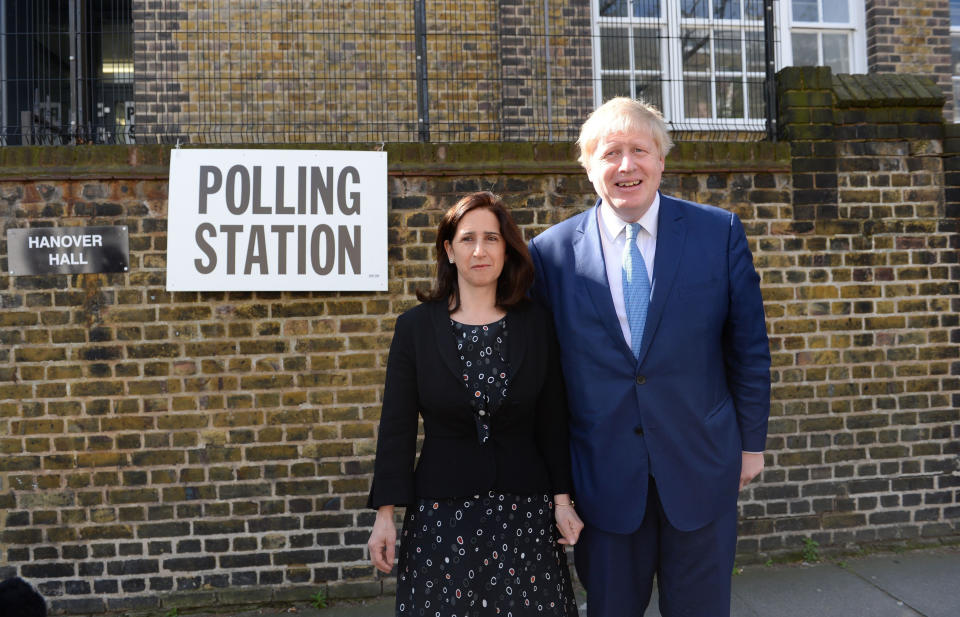 Boris Johnson and his wife Marina Wheeler have announced that they have separated (PA Images)