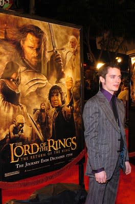 Elijah Wood at the LA premiere of New Line's The Lord of the Rings: The Return of The King