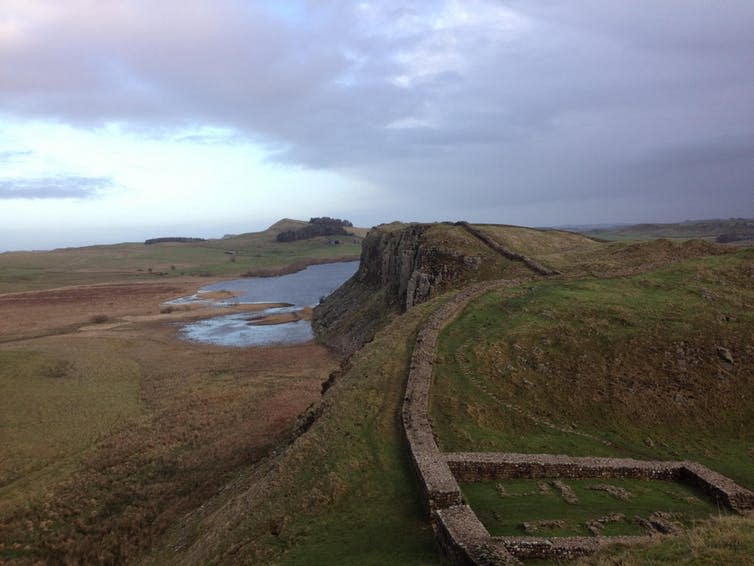 <span class="caption">Vacated: Hadrian’s wall.</span> <span class="attribution"><a class="link " href="https://www.flickr.com/photos/j8ke/6615765705/sizes/l" rel="nofollow noopener" target="_blank" data-ylk="slk:jacob.wayne.smith/flickr;elm:context_link;itc:0;sec:content-canvas">jacob.wayne.smith/flickr</a>, <a class="link " href="http://creativecommons.org/licenses/by-nc/4.0/" rel="nofollow noopener" target="_blank" data-ylk="slk:CC BY-NC;elm:context_link;itc:0;sec:content-canvas">CC BY-NC</a></span>