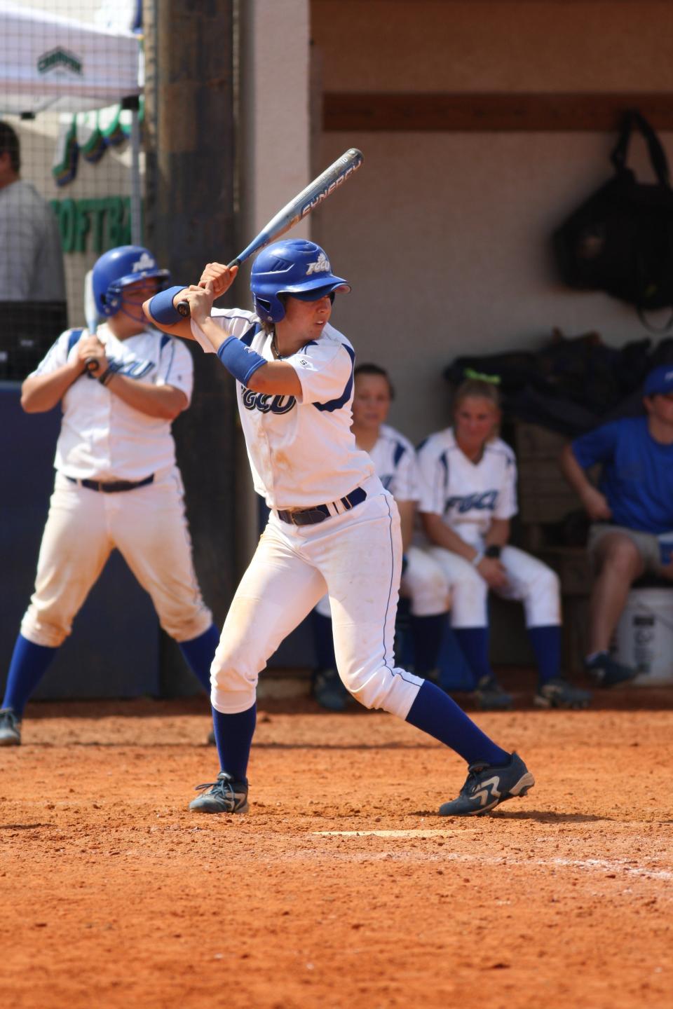 Cheyenne Jenks played softball and volleyball for FGCU from 2005-09. She was the ASUN Softball Player of the Year as a senior in 2009. In 2020, Jenks, a Naples High School graduate, was inducted into the ASUN Hall of Fame.