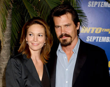 Diane Lane and Josh Brolin at the Westwood premiere of MGM/Columbia Pictures' Into the Blue