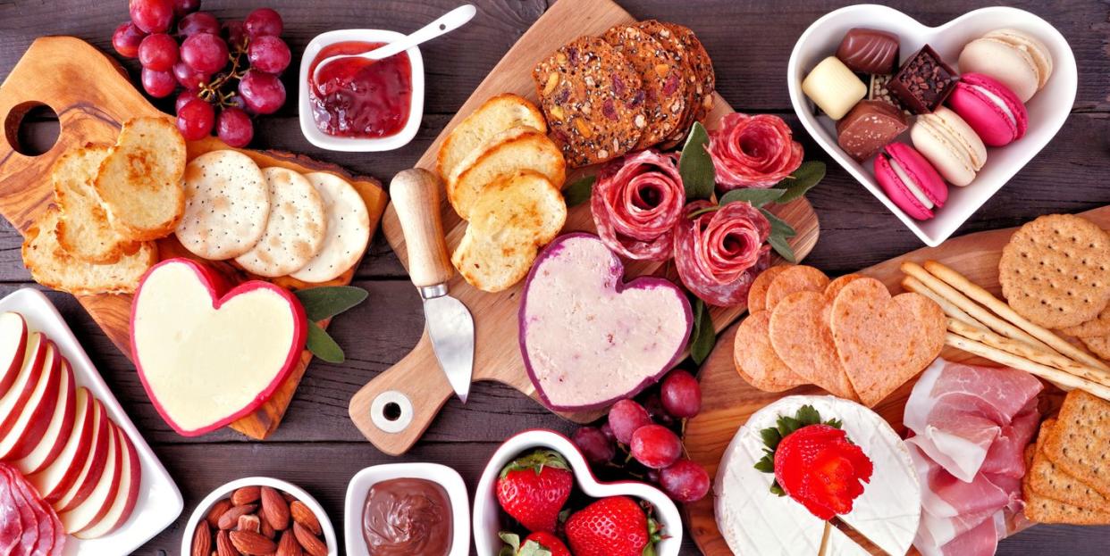 valentines day party ideas valentine's day charcuterie table