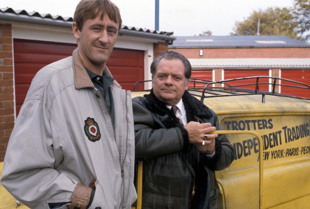 Rodney Trotter (Nicholas Lyndhurst) and Del Boy Trotter (David Jason) in Only Fools and Horses (BBC)