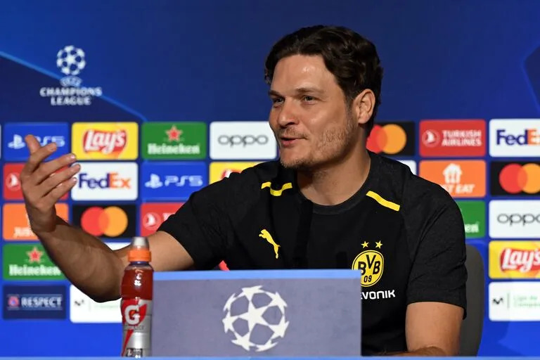 Edin Terzic, el DT de Borussia Dortmund, analizó la serie de semifinales de la Champions League frente a PSG que comienza este miércoles.