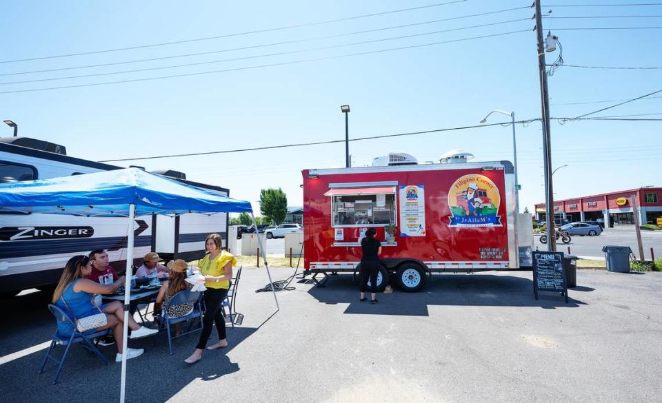 Filipino Corner food truck on McHenry Avenue and Meily Way in north Modesto, Calif., Friday, June 16, 2023.