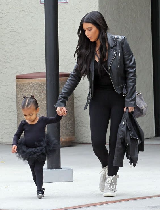 Kim Kardashian et North 