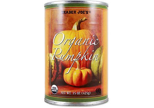 <p><strong>This USDA Organic canned pumpkin comes from a family-owned farm in Oregon’s Willamette Valley</strong> where they grow the pumpkins and handle all of the proceeding steps like cleaning, peeling, cooking, canning and more. It's an affordable organic option and extremely fresh-tasting. Use it in muffins or even add to smoothies and your morning oatmeal. </p><p><strong><em>RD Pick</em></strong></p><p><strong>RELATED:</strong> <a href="https://www.goodhousekeeping.com/food-recipes/g3986/pumpkin-pie-recipes/" rel="nofollow noopener" target="_blank" data-ylk="slk:20 Best Pumpkin Pie Recipes to Finish Your Holiday Meal Strong;elm:context_link;itc:0;sec:content-canvas" class="link ">20 Best Pumpkin Pie Recipes to Finish Your Holiday Meal Strong</a><br></p>