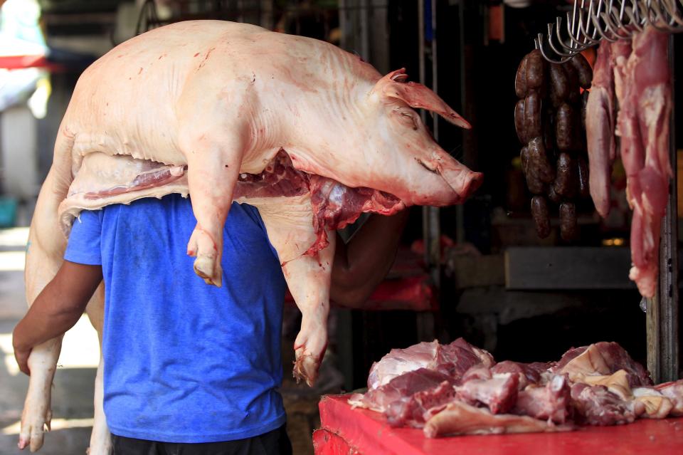 pig wet market