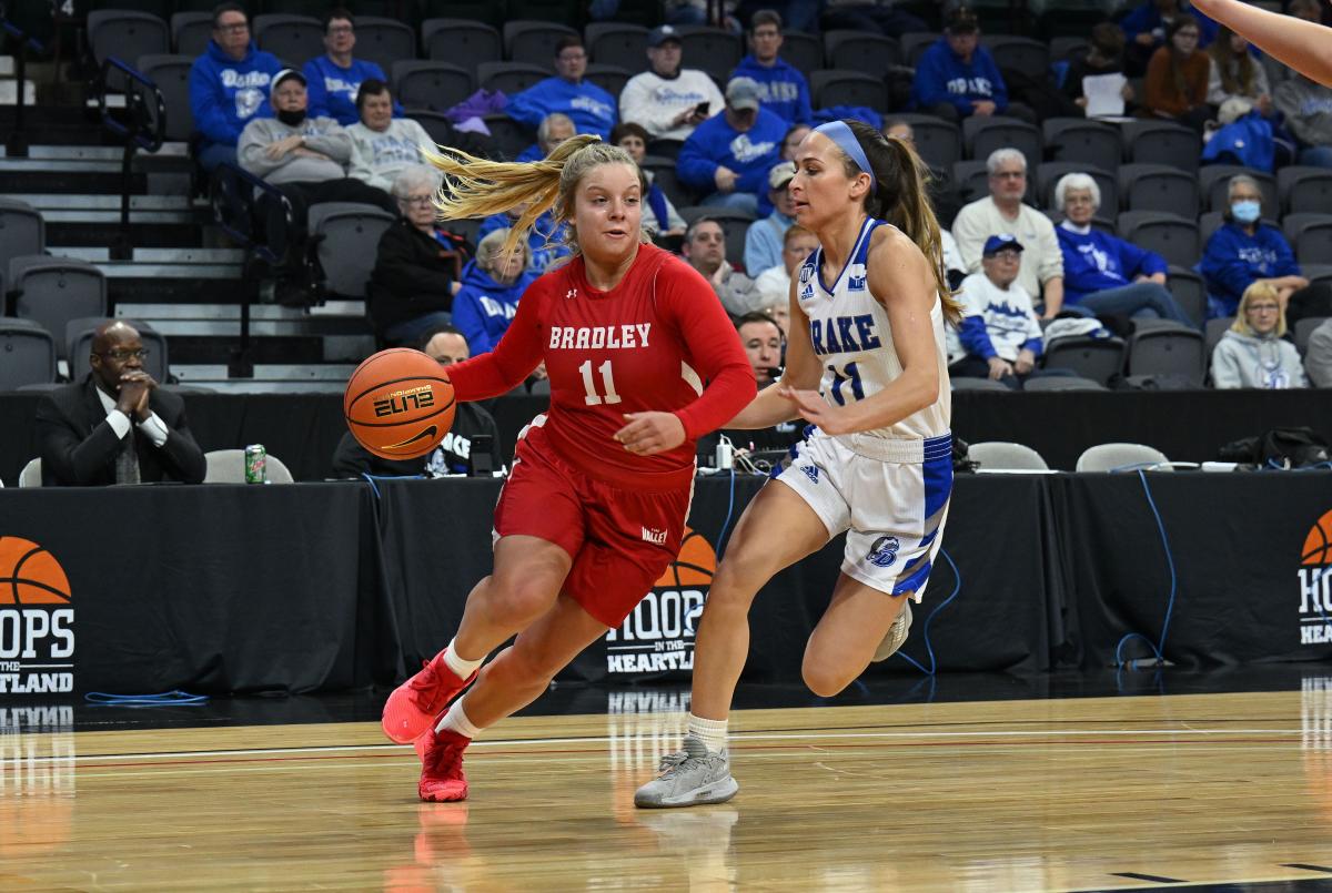 Bradley freshman honored as Braves end season at MVC women's