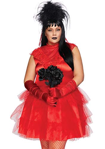 26) Plus-Size Lydia Deetz From 'Beetlejuice' Costume