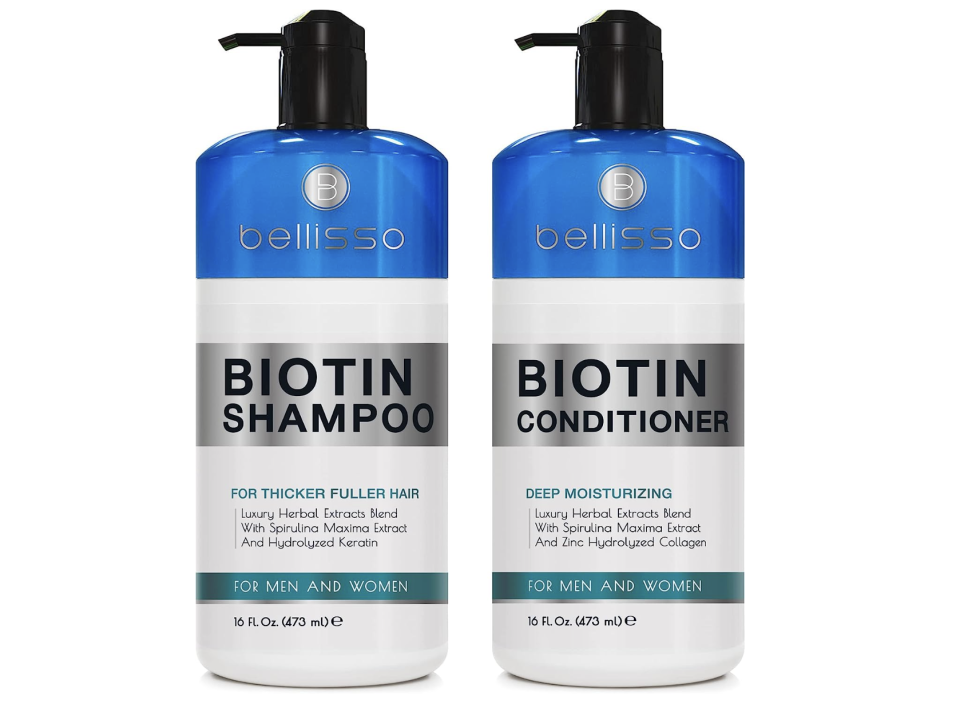 Biotin Shampoo and Conditioner Set for Volume. (PHOTO: Amazon Singapore)