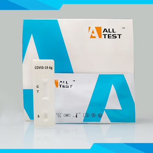 Hangzhou AllTest Biotech：
ALLTest- SARS-CoV-2 Antigen Rapid Test (Nasal Swab)  及 FIATest- COVID-19 Antigen Test Cassette (Nasopharyngeal Swab)  