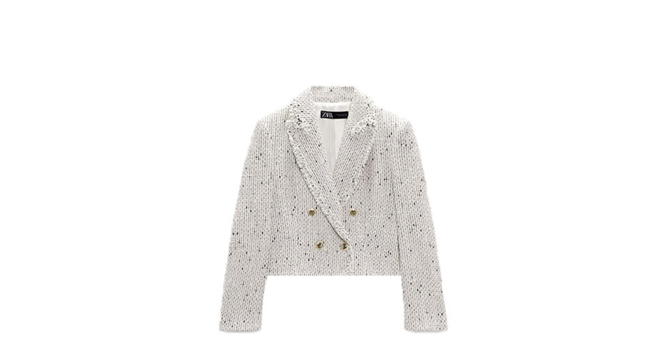 This Zara blazer is under £60 but looks much more expensive. 