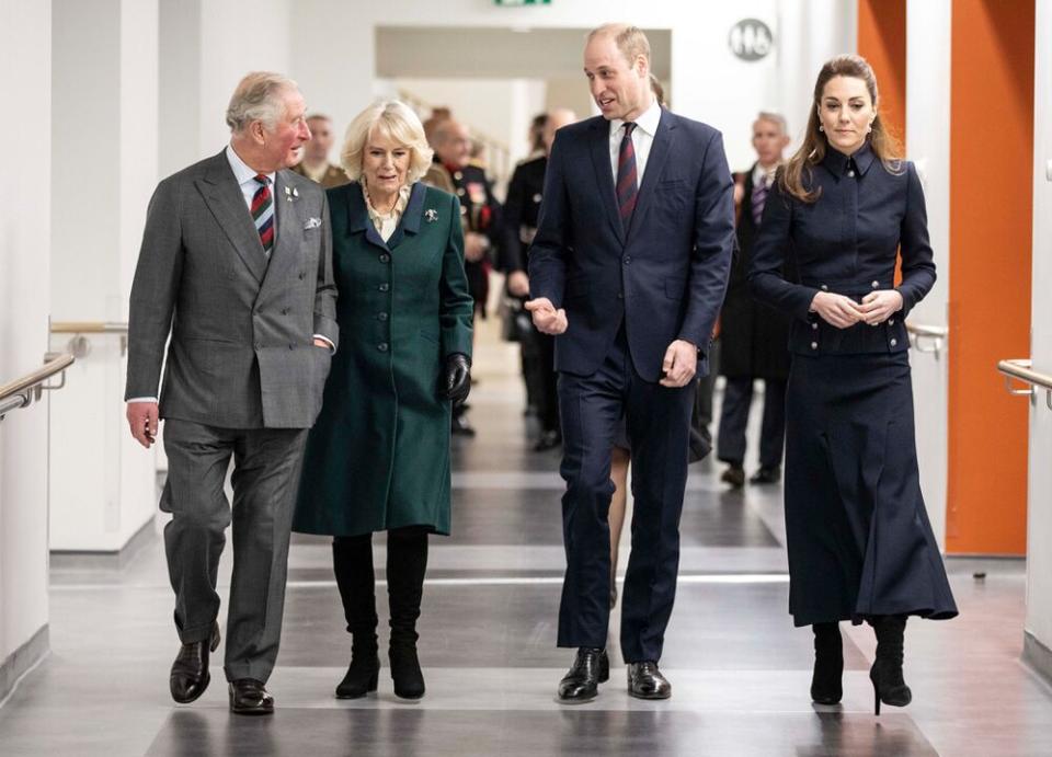 Prince Charles, Camilla, Duchess of Cornwall, Prince William and Kate Middleton | Richard Pohle - WPA Pool/Getty