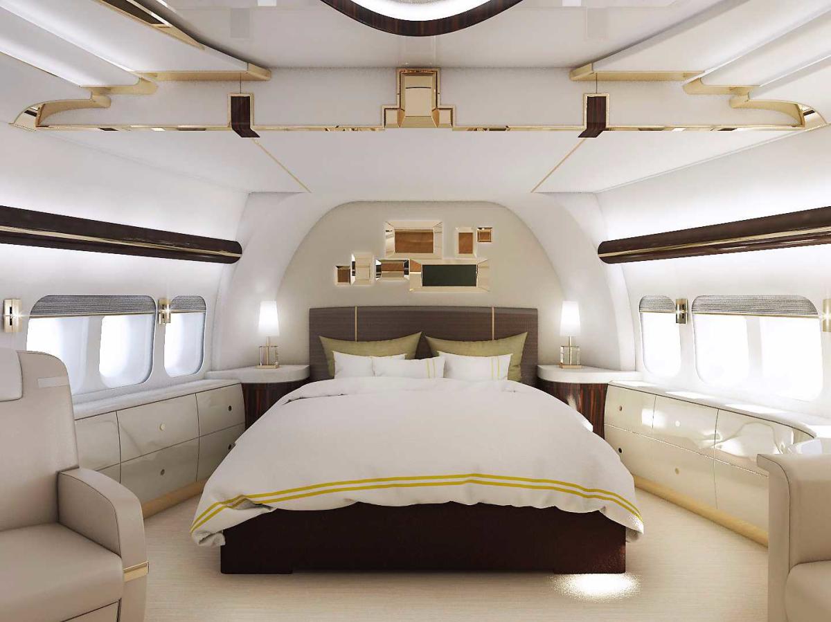 This 747 Private Jet Is A Palace In The Sky