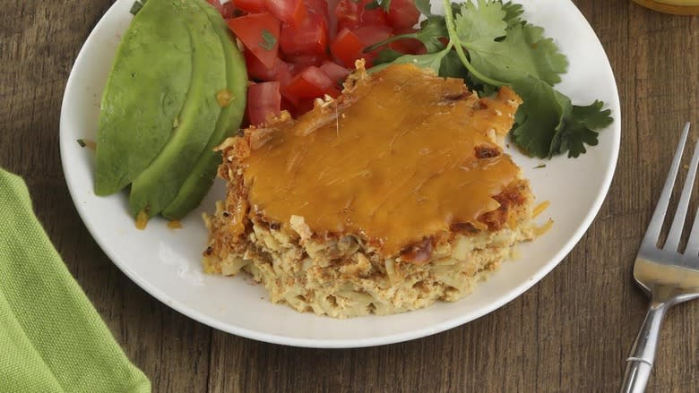 Breakfast Mexican Egg Casserole