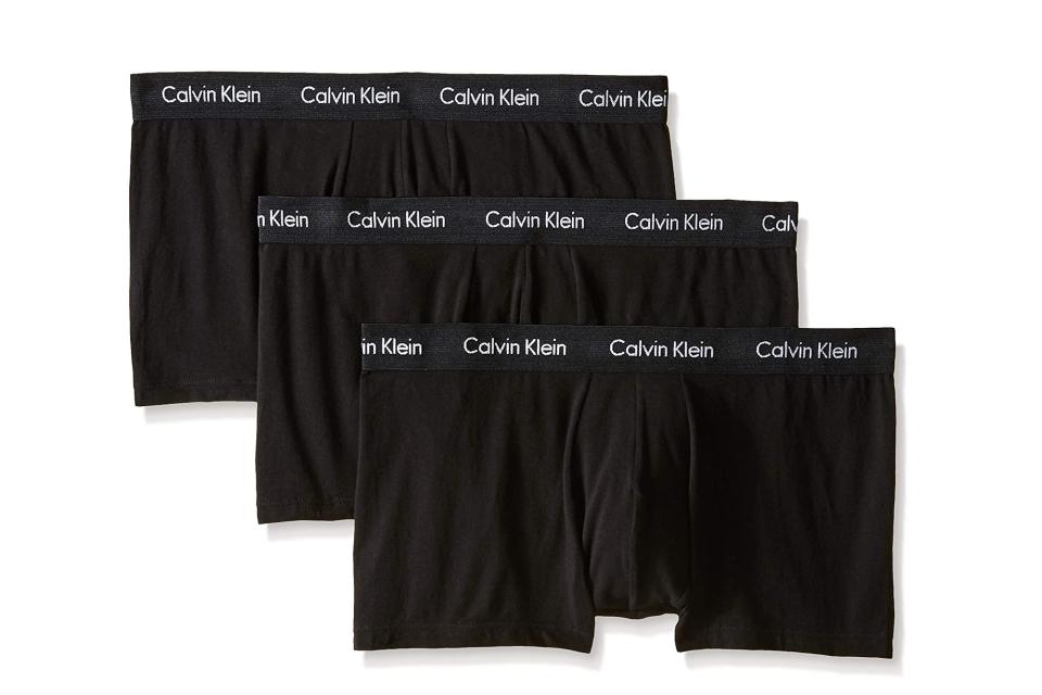 Calvin Klein cotton stretch low rise trunks (was $43, 52% off)